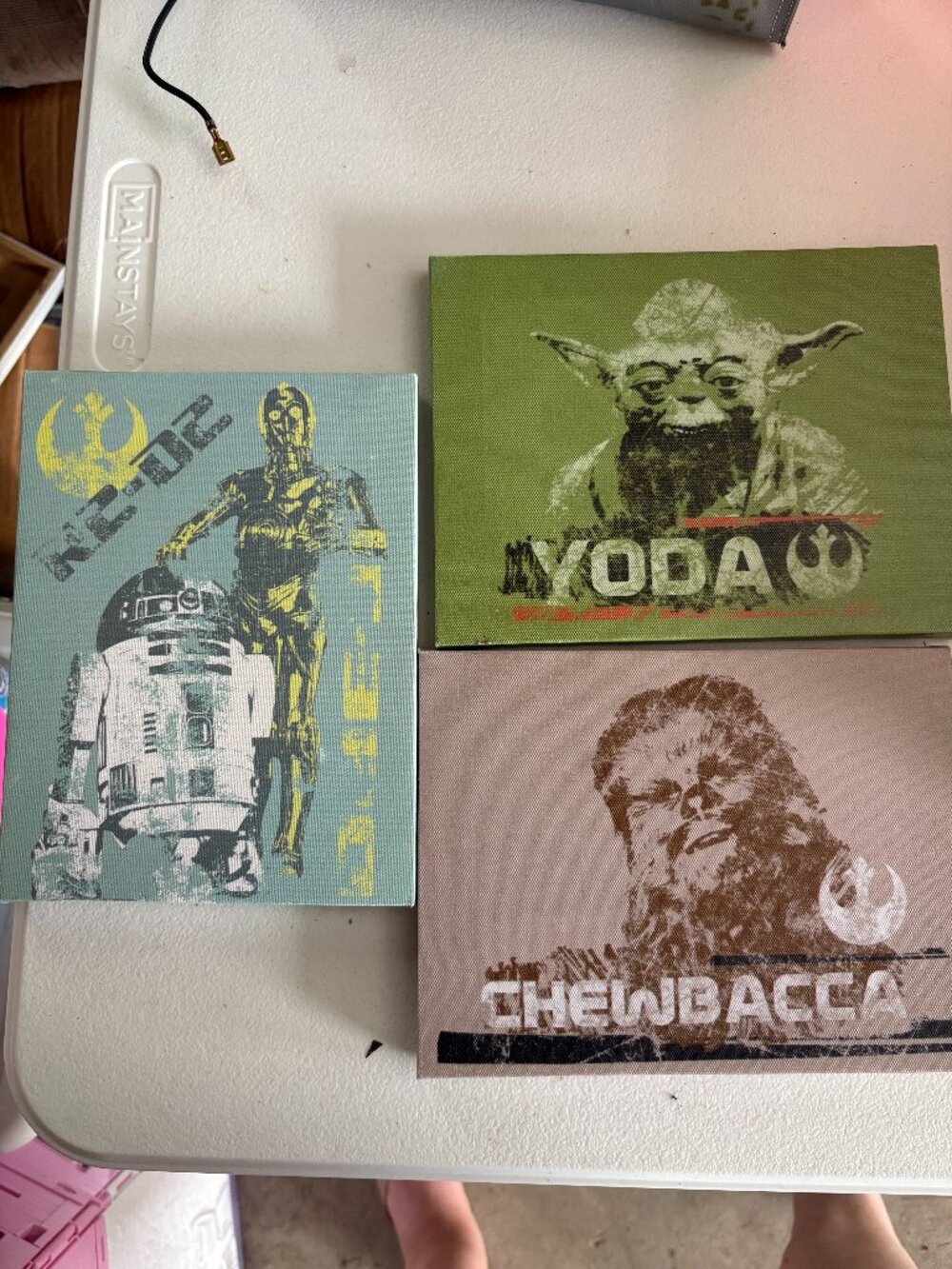 Artissimo Star Wars Mini Canvas Wall Art 8.5" x 6.5"
